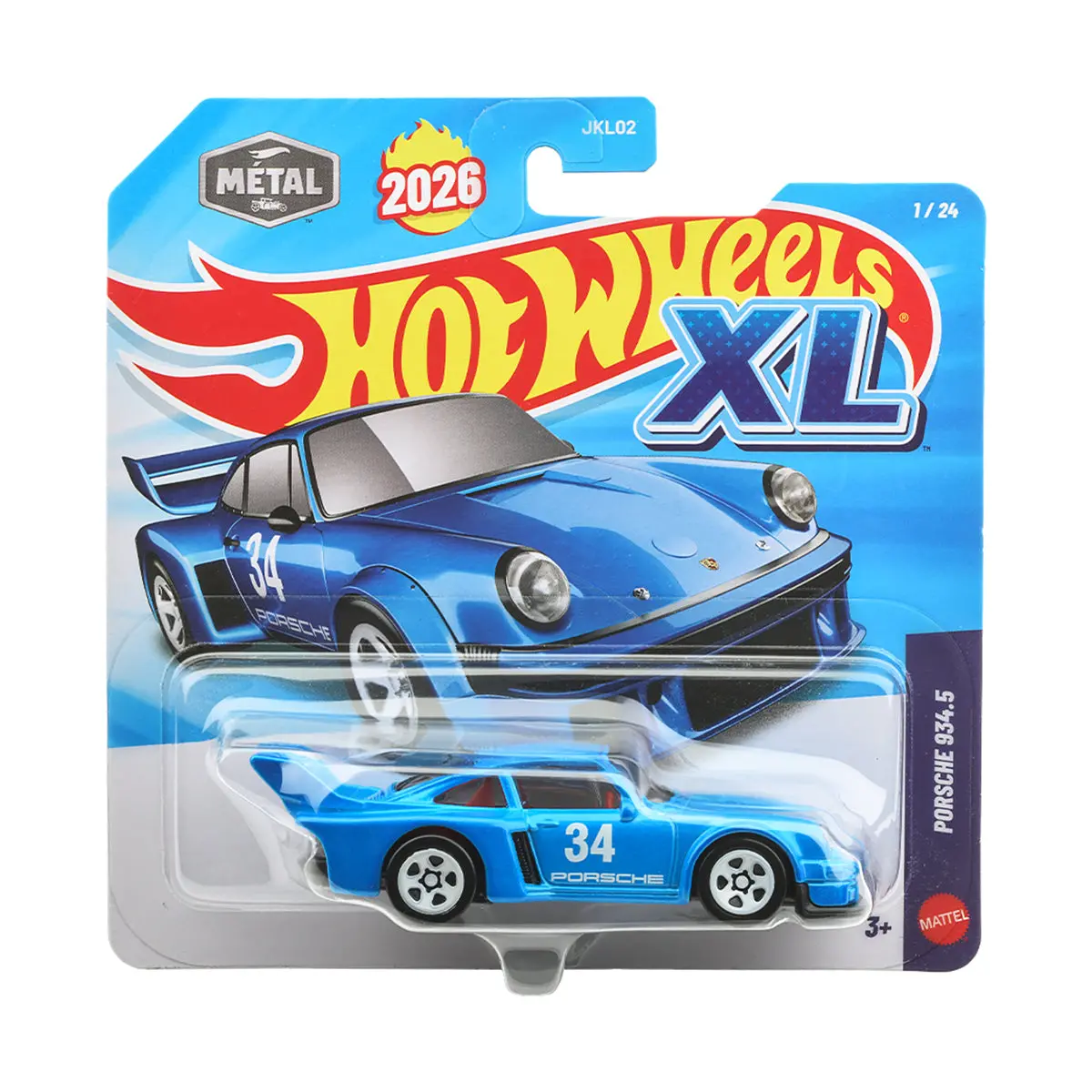 Hot Wheels 2026 Xl '78 Porsche 934.5 Car (1/24) 1