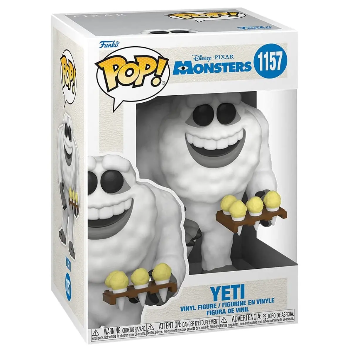 Funko Pop! Disney Pixar Monsters Inc. Yeti Vinyl Figure #1157 1