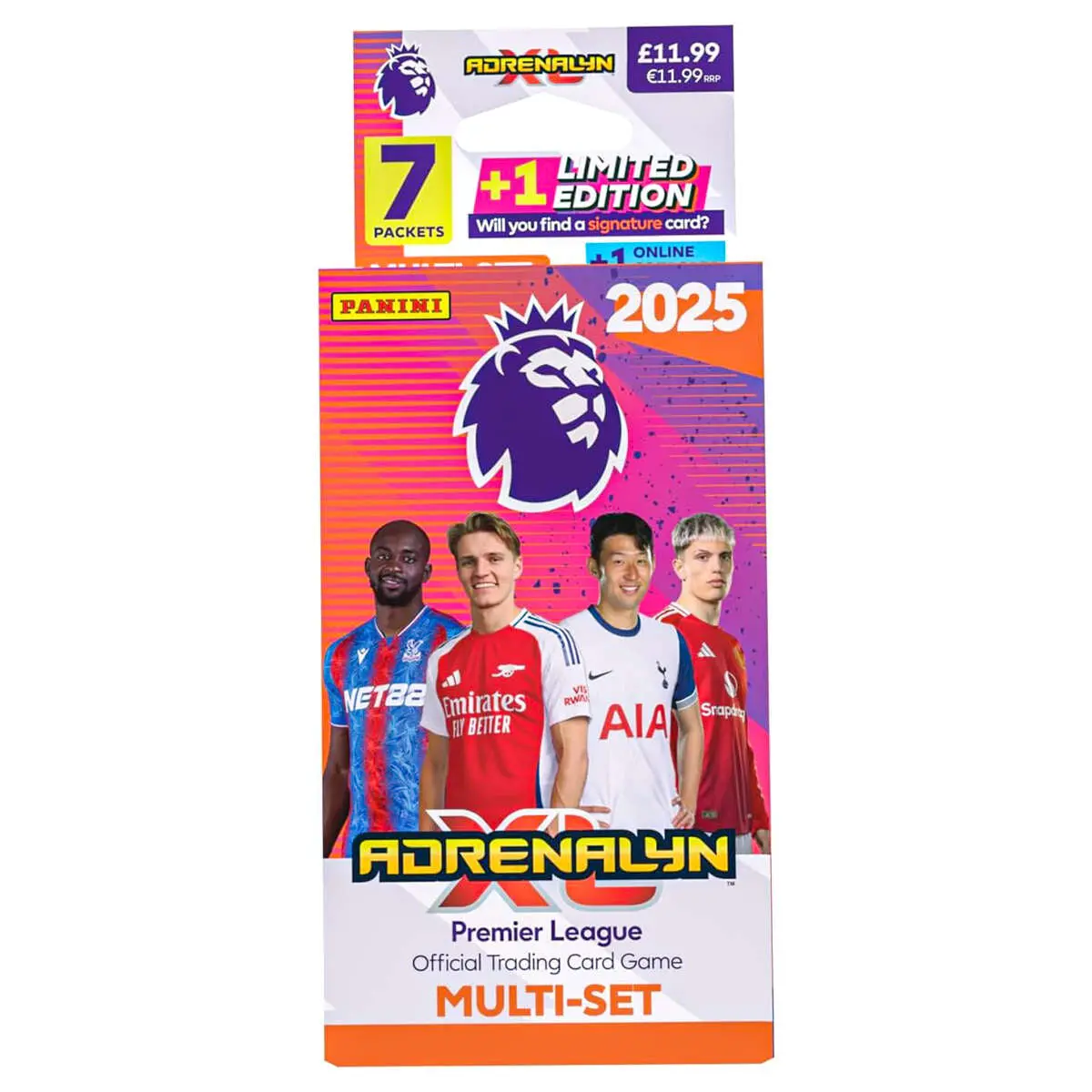 Panini Premier League 2024/25 Adrenalyn Xl Official Trading Cards Multiset 1