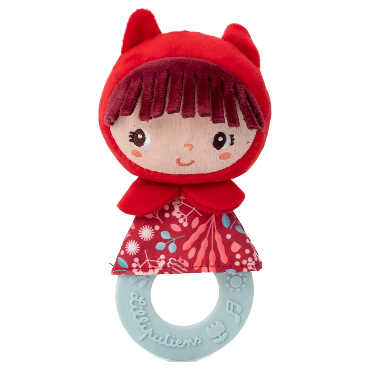 Lilliputiens Little Red Riding Hood Teething Rattle 1