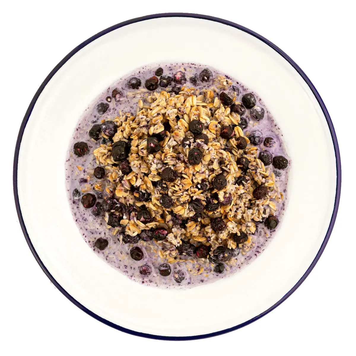 Granola With Milk And Blueberries - Pouch 2