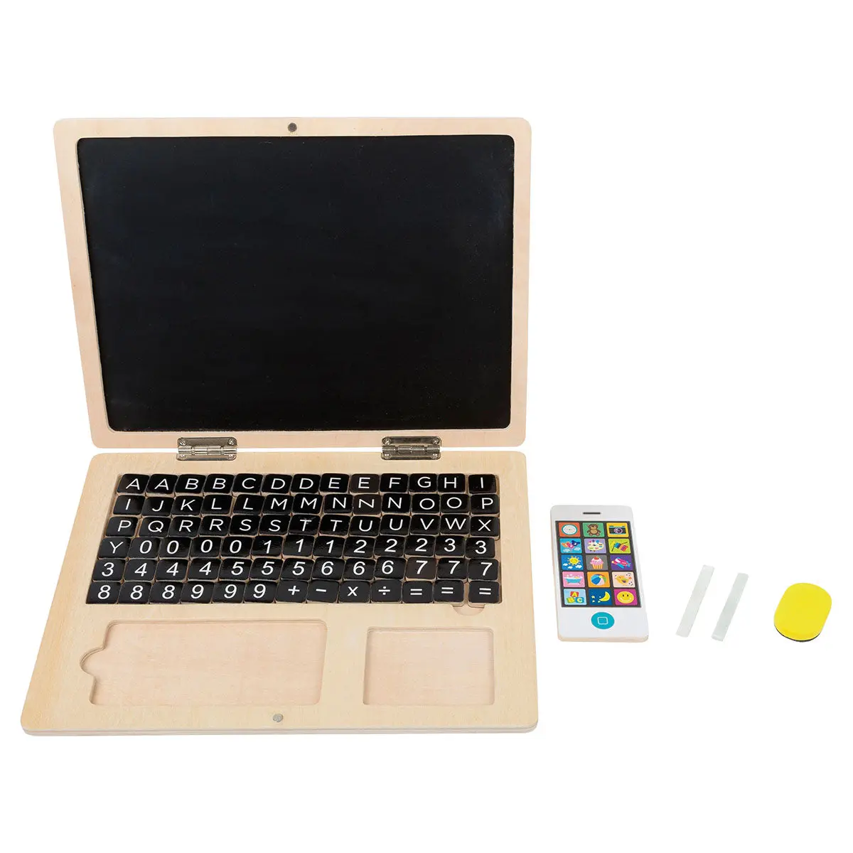 Small Foot Wooden Laptop With Magnet Board 1