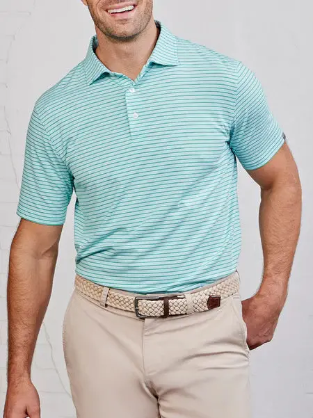 Tasc Cloud Polo Brookline Stripe 11