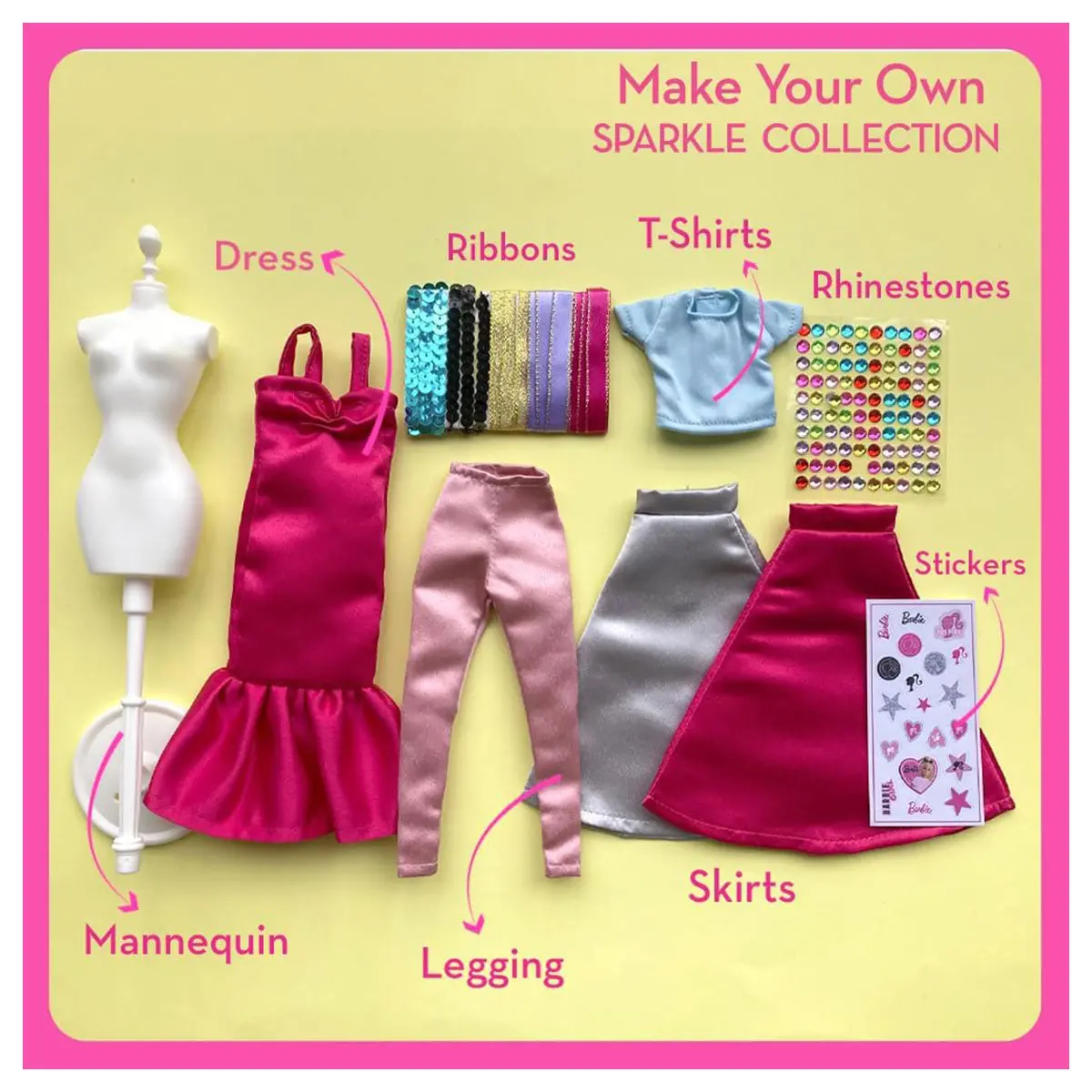 Barbie Diy Be A Fashion Designer Sparkle Collection Set 2