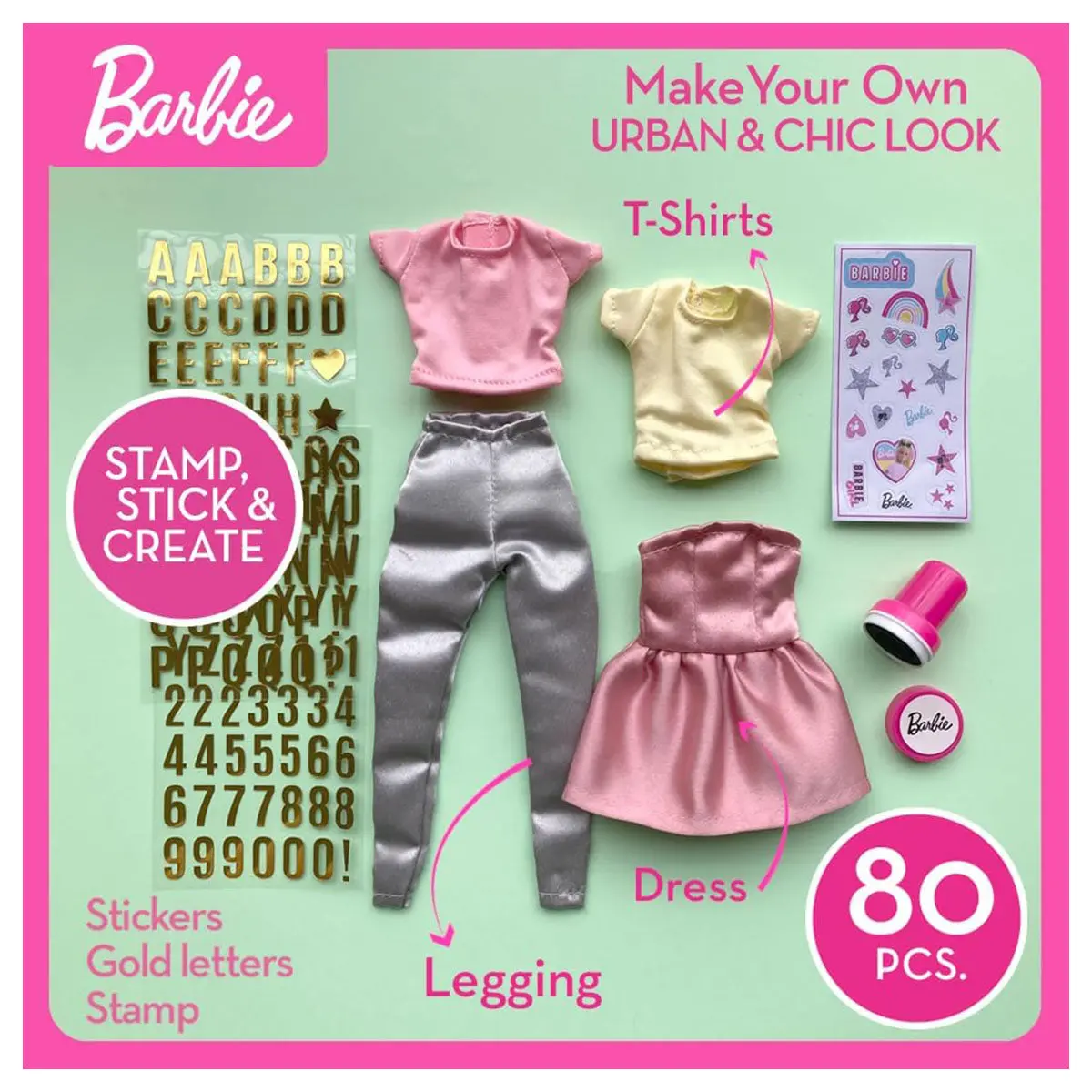 Barbie Diy Be A Fashion Designer Urban & Chic Set 2