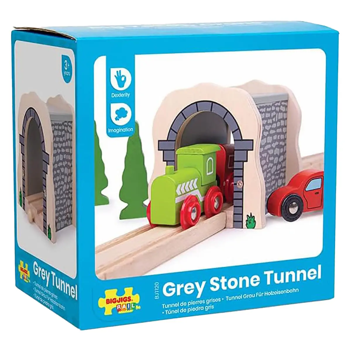 Bigjigs Rail Grey Stone Railway Tunnel 1