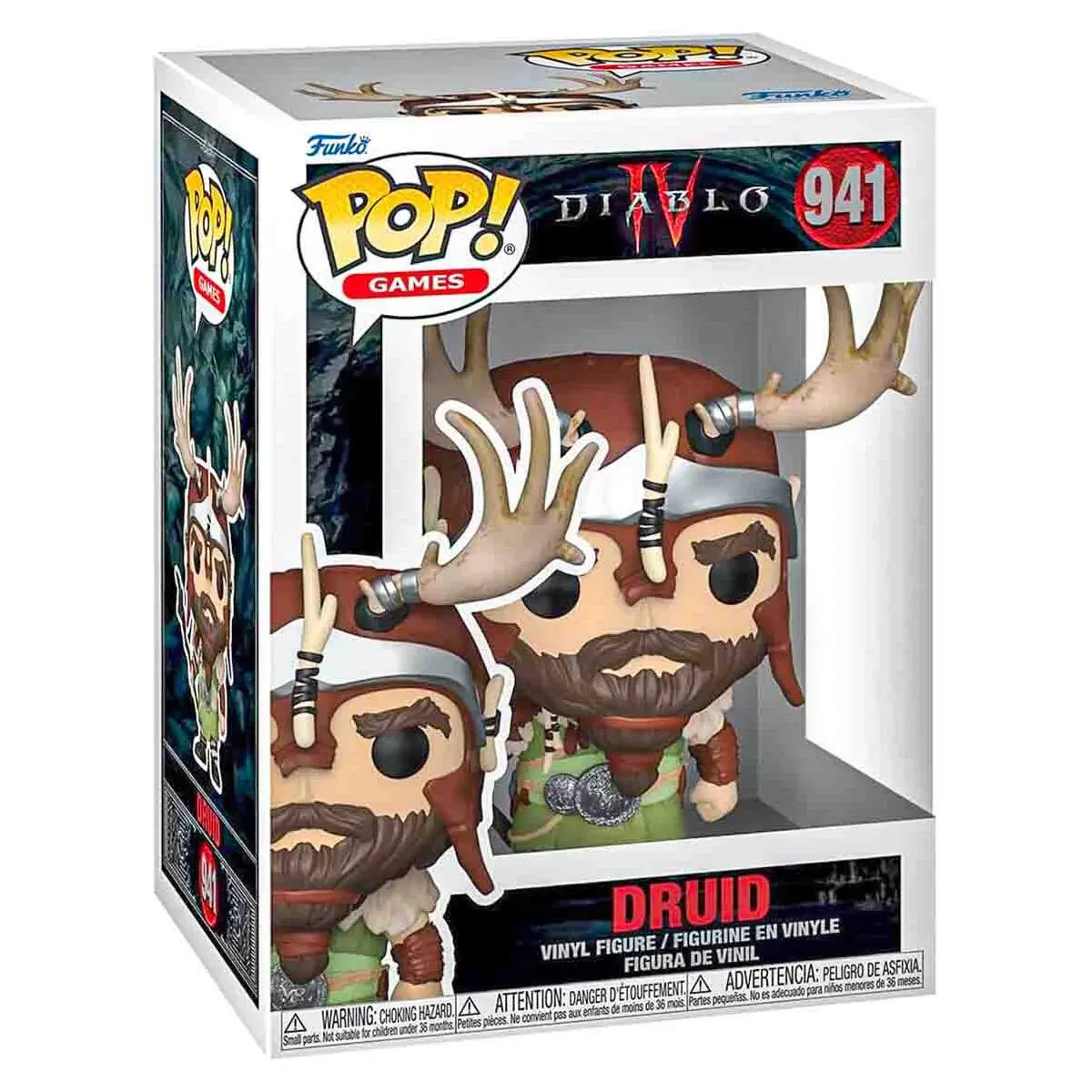 Funko Pop! Games: Diablo Iv: Druid Vinyl Figure #941 1