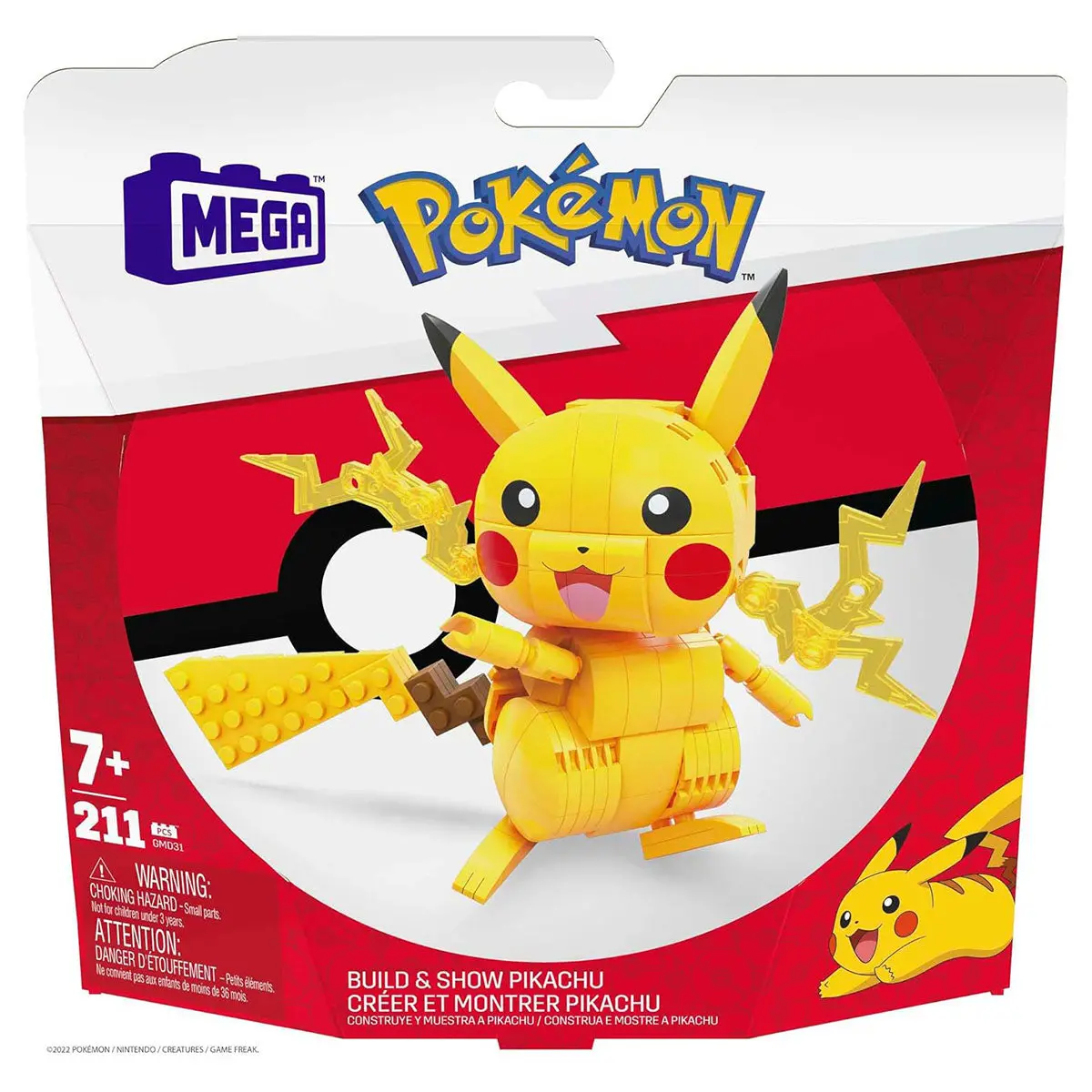 Mega Bloks Pokémon Pikachu Building Set 1