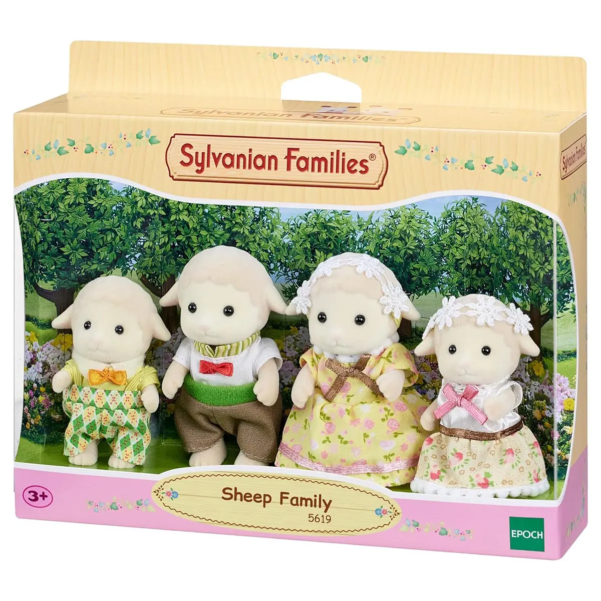 Sylvanian Families Sheep Family Figures (4 Pack) 1