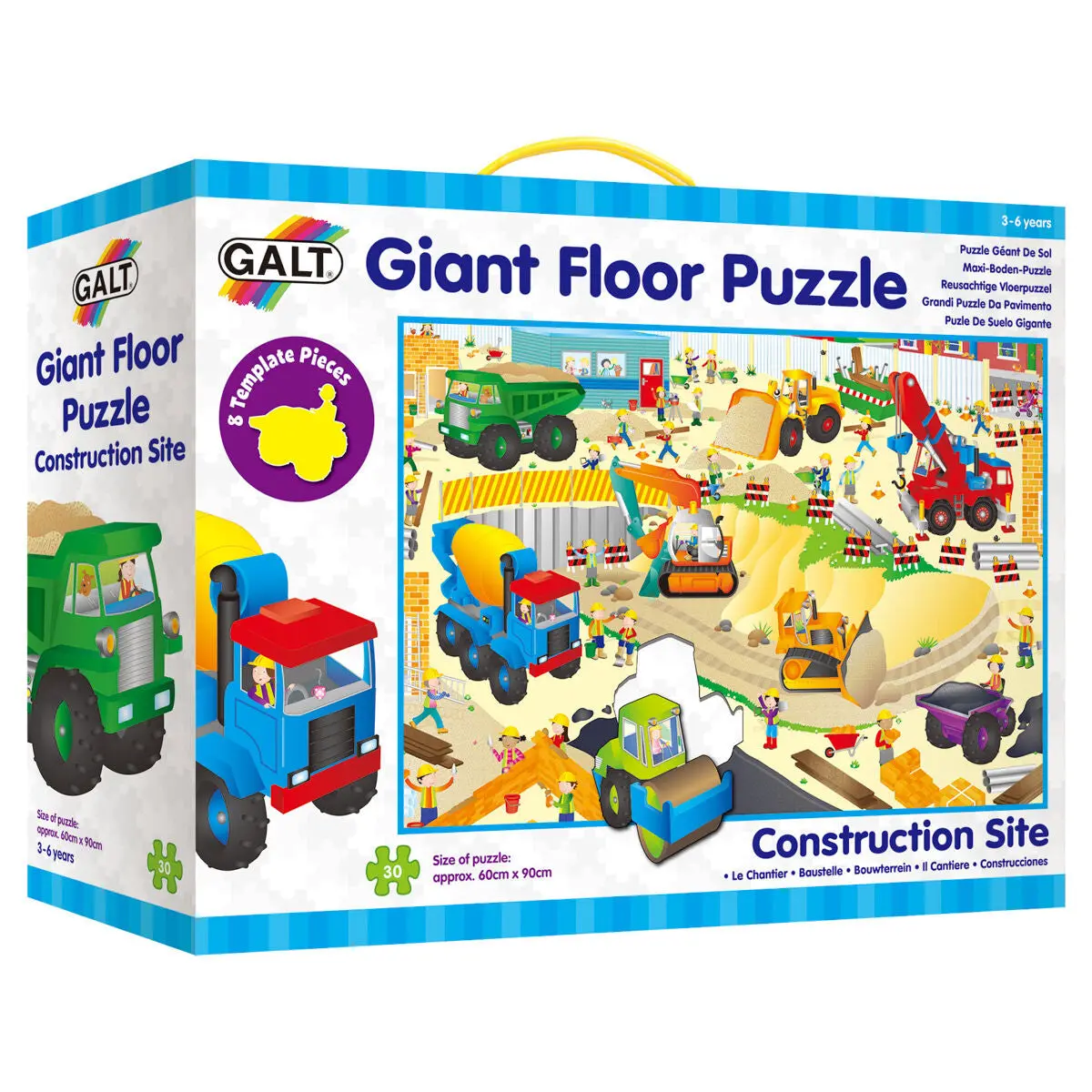 Galt Giant Floor Puzzles Construction Site 1