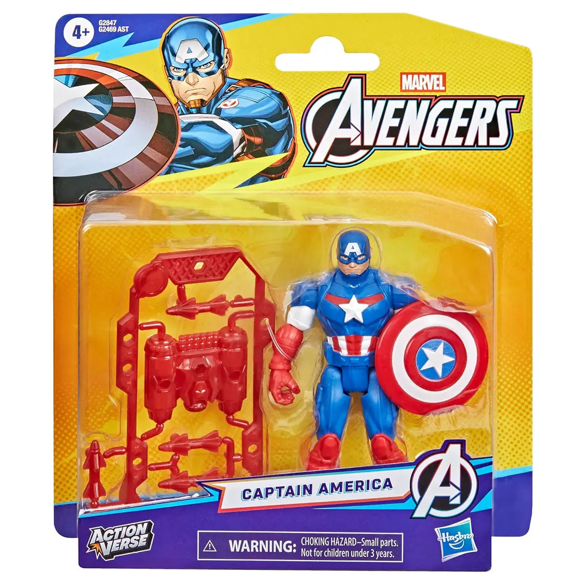 Marvel Avengers Actionverse Captain America Figure 1