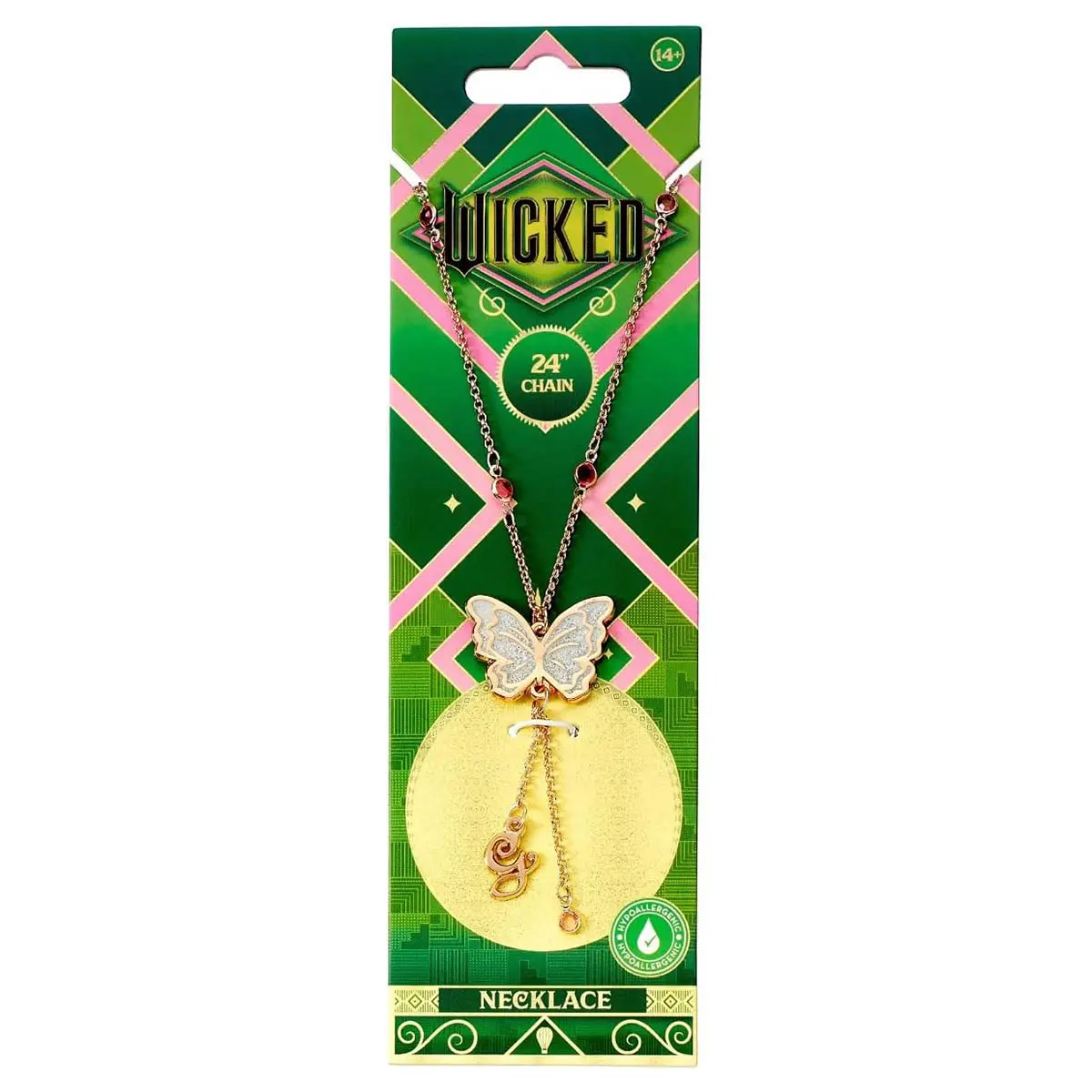 Wicked Glinda Butterfly 24" Necklace 1