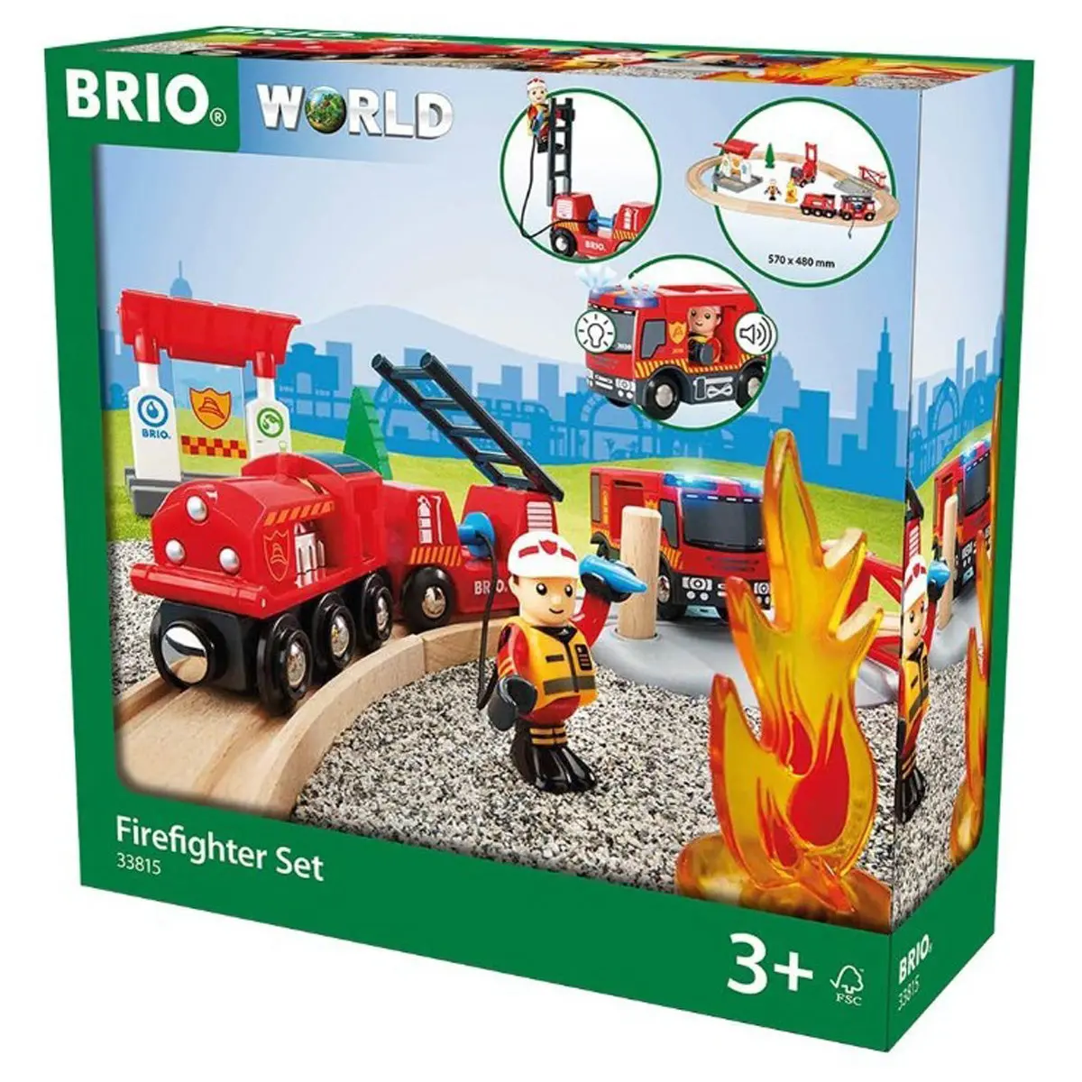Brio World Firefighter Set 1