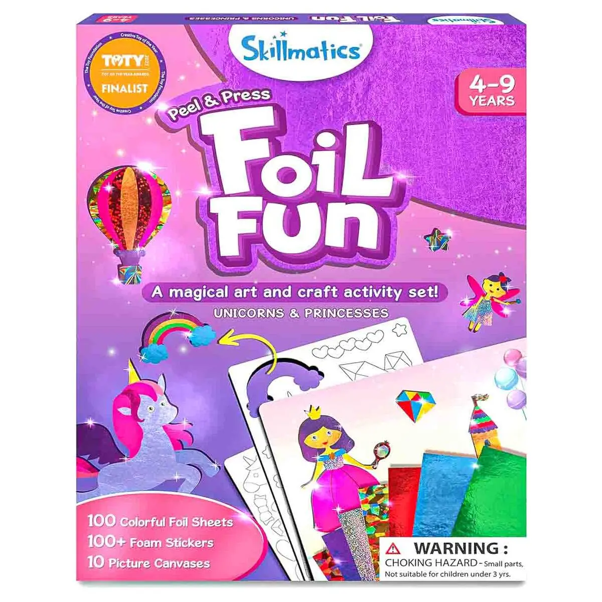 Skillmatics Foil Fun: Unicorns & Princesses Set 1