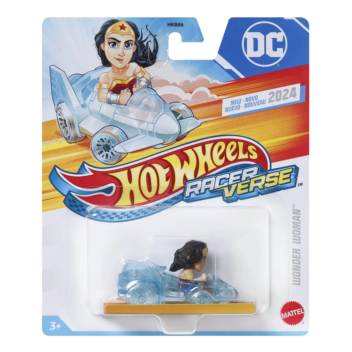 Hot Wheels Racer Verse: Dc Universe - Wonder Woman Diecast Vehicle 1