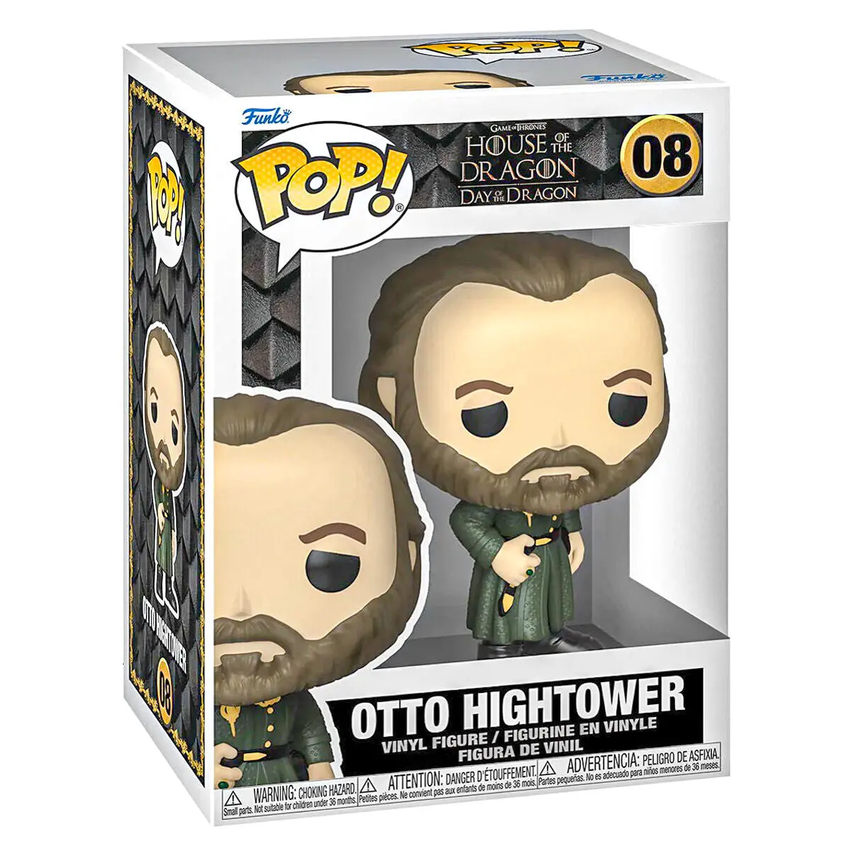 Funko Pop! Game Of Thrones: House Of The Dragon: Day Of The Dragon: Otto Hightower Vinyl Figure #08 1