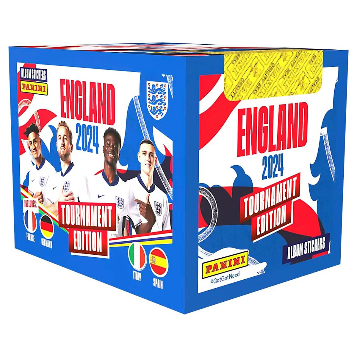 Panini England 2024: Tournament Edition Sticker Collection Box Of 50 Packs 1