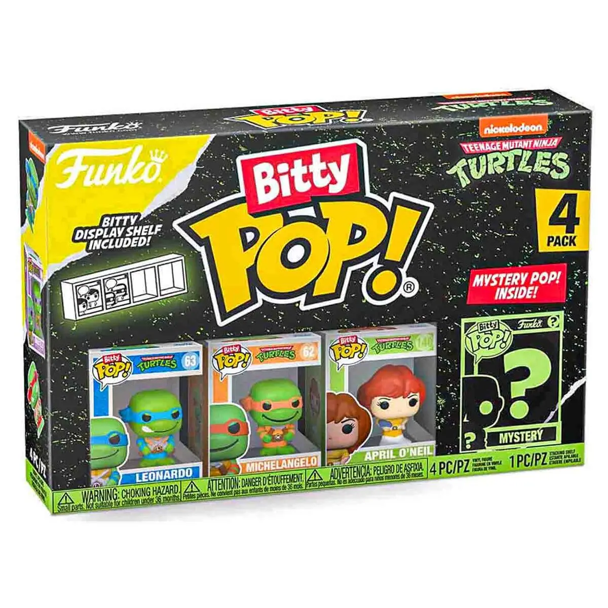 Funko Bitty Pop! Teenage Mutant Ninja Turtles Mini Figures Series 1 (4 Pack) 1