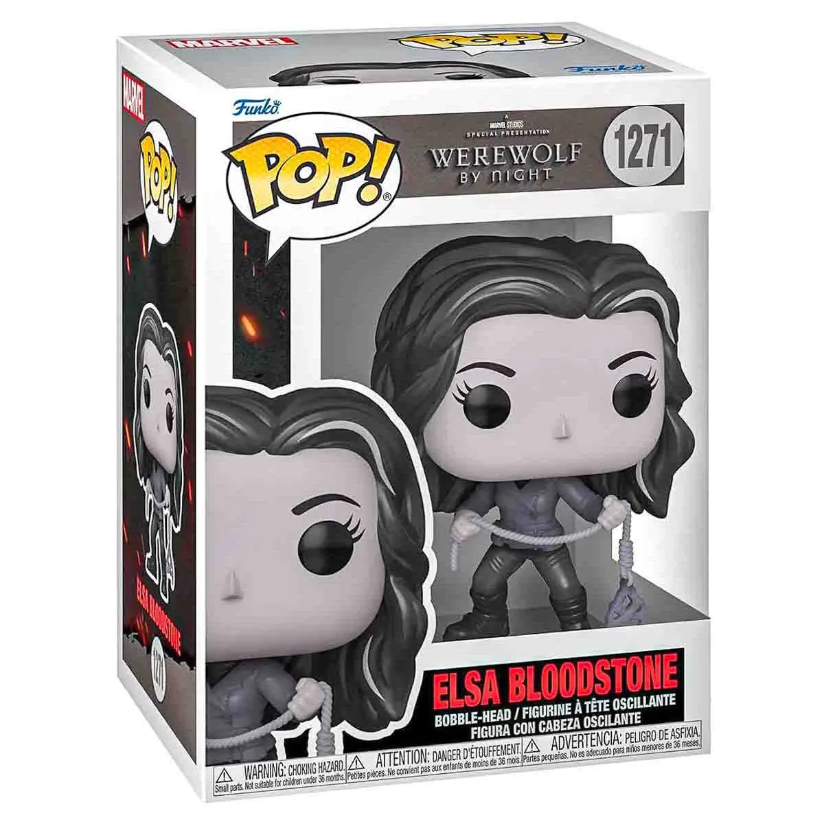 Funko Pop! Marvel: Werewolf By Night: Elsa Bloodstone Bobble-Head Figure #1271 1