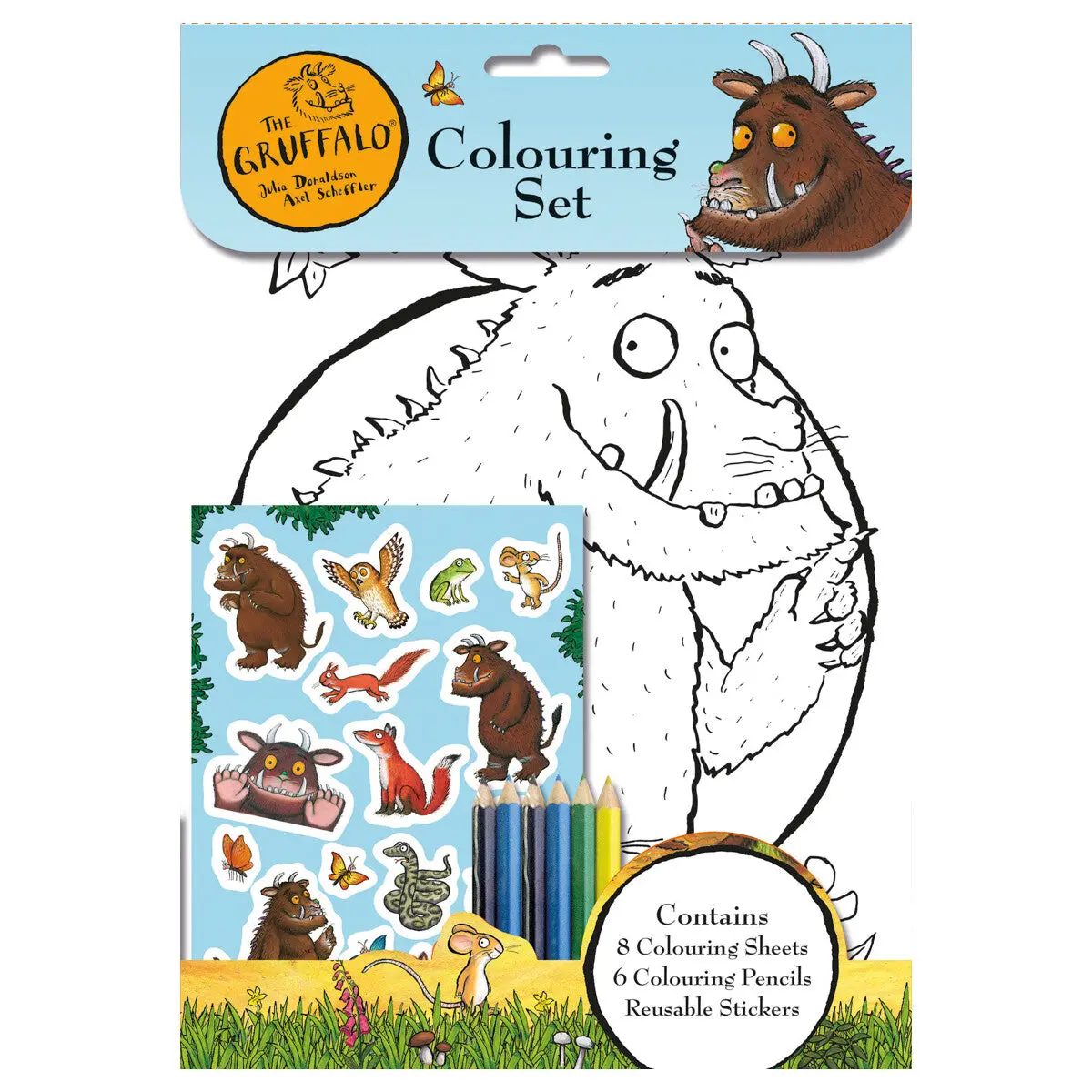 The Gruffalo Colouring Set 1