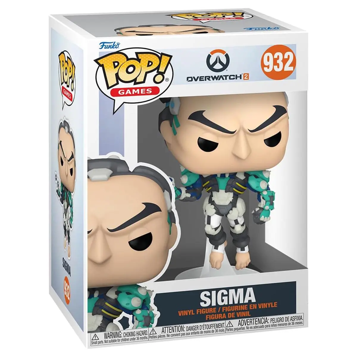 Funko Pop! Games: Overwatch 2: Sigma Vinyl Figure #932 1