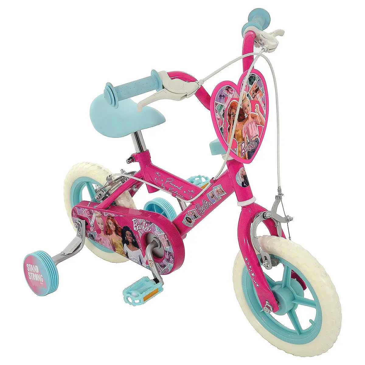 Barbie 12" Bike With Removable Stabilisers 1