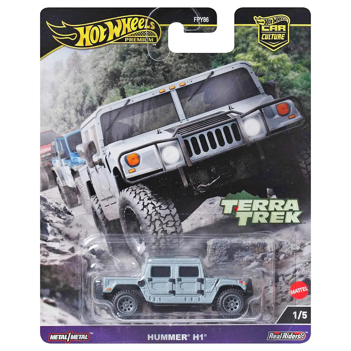 Hot Wheels Premium Car Culture Terra Trek: Hummer H1 Car (1/5) 1