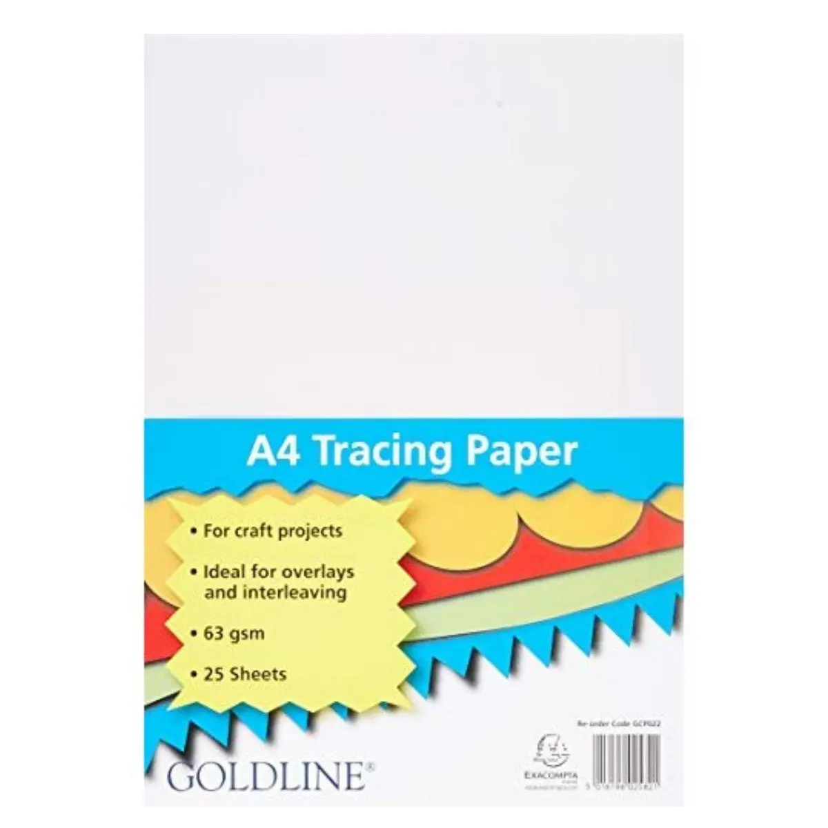 Goldine A4 Tracing Paper (25 Sheets) 1
