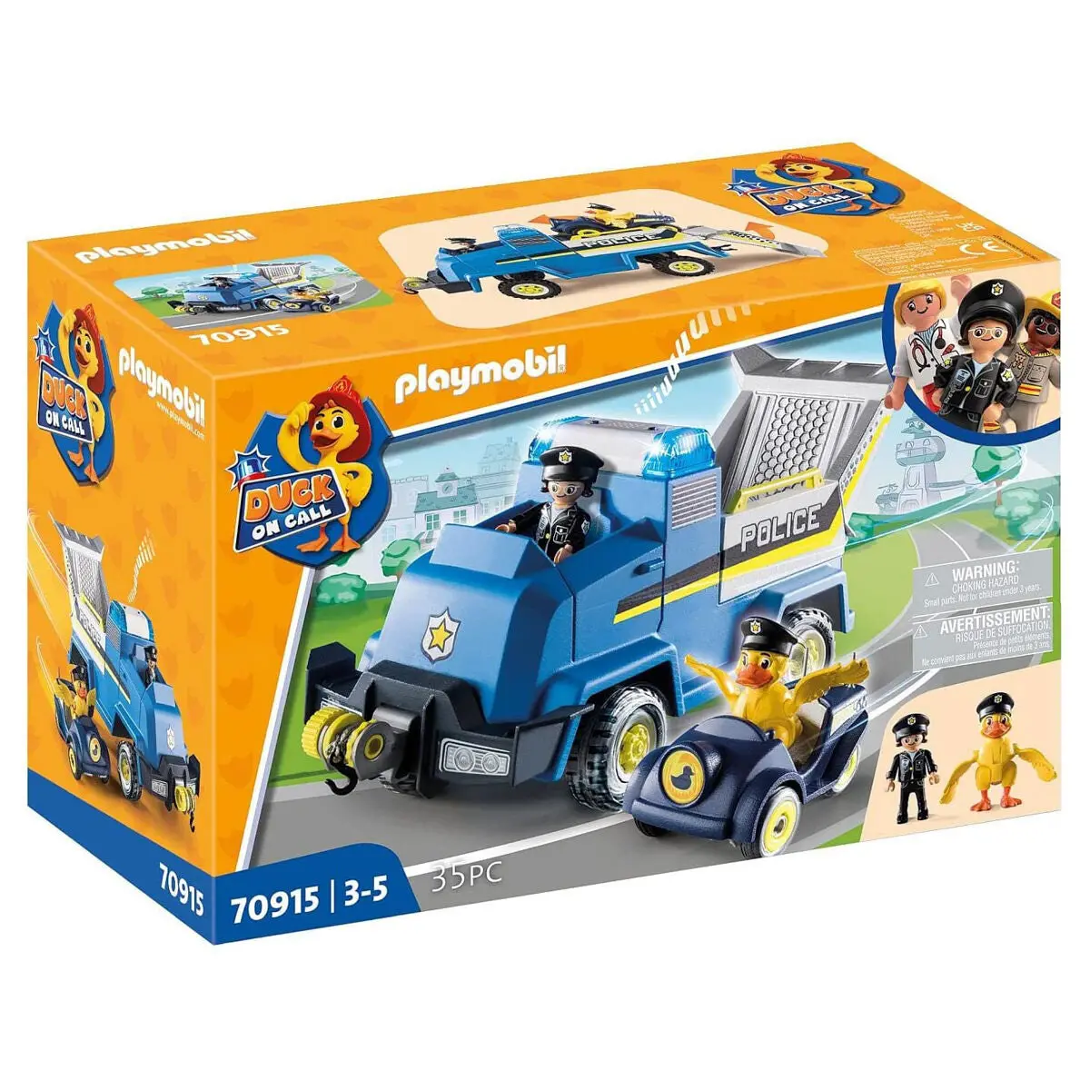 Playmobil Duck On Call Police Emergency Vehicle 1