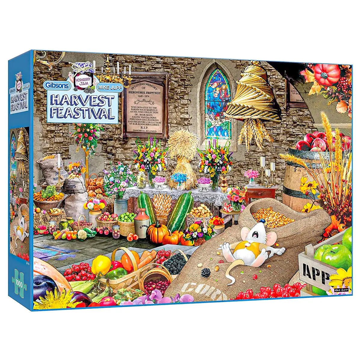 Gibsons Harvest Feastival 1000 Piece Jigsaw Puzzle 1