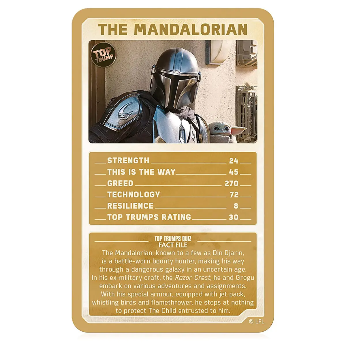 Star Wars: The Mandalorian Top Trumps Limited Editions Card Game 2
