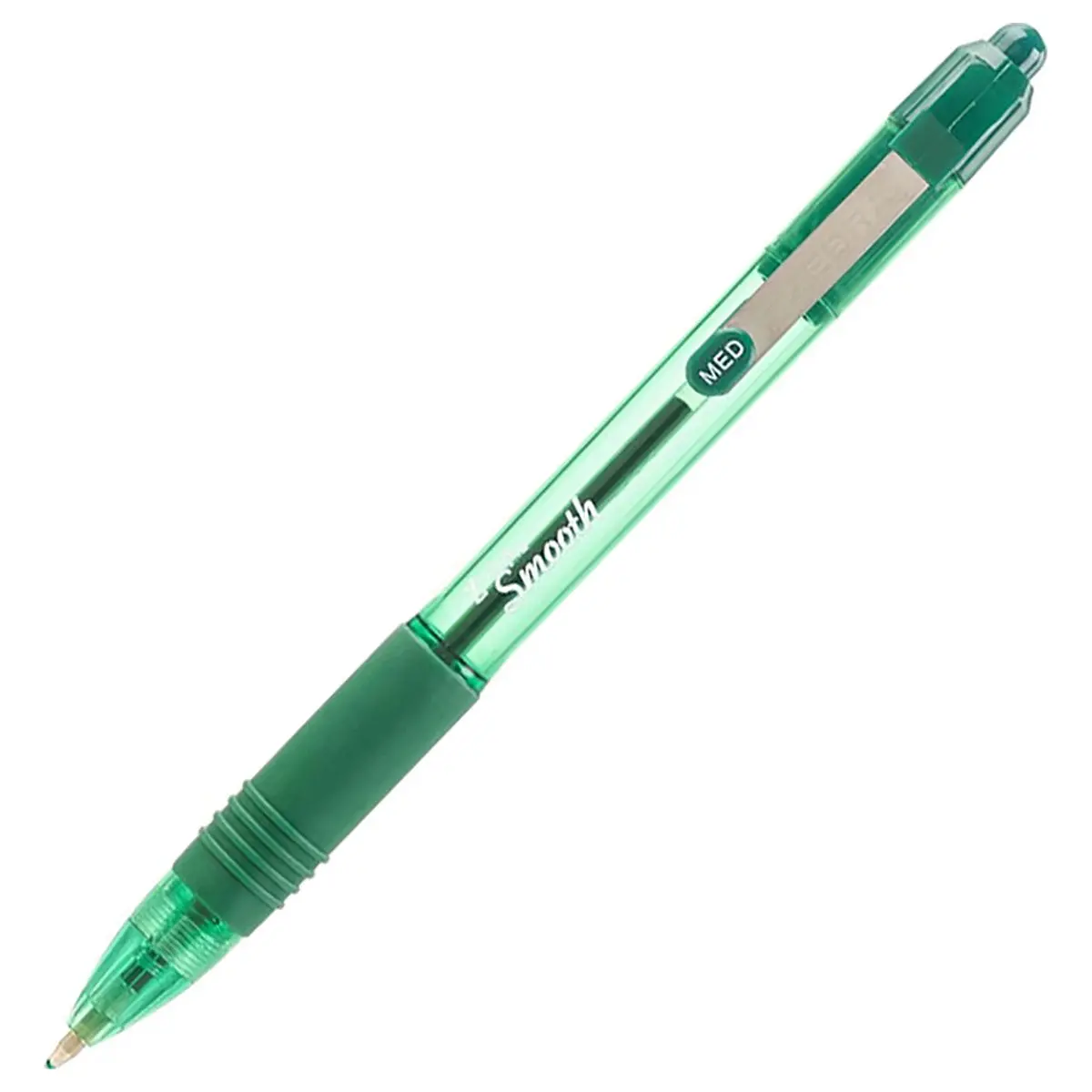 Zebra Pens Z-Grip Smooth Green Ink 1