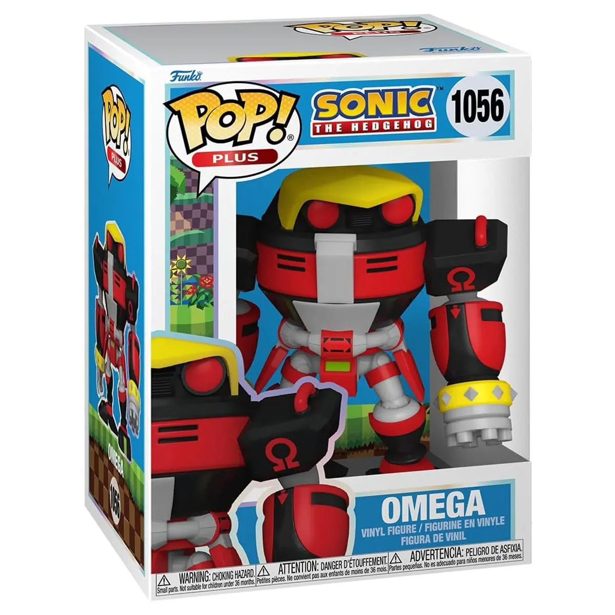 Funko Pop! Plus: Sonic The Hedgehog: Omega Vinyl Figure #1056 1