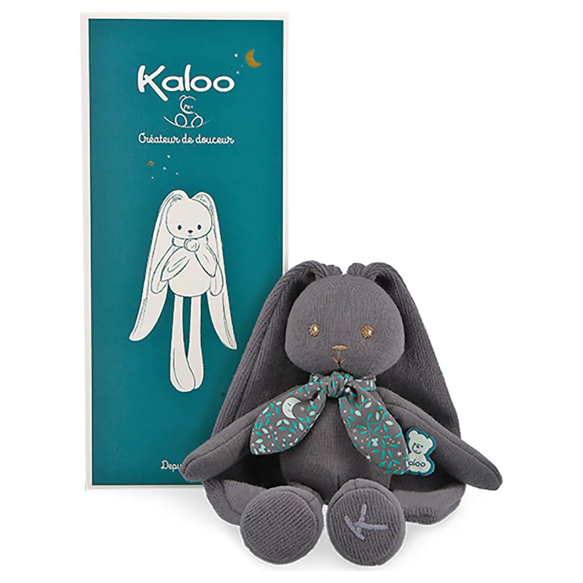 Kaloo Lapinoo Rabbit Purple Grey 25Cm Soft Toy 1