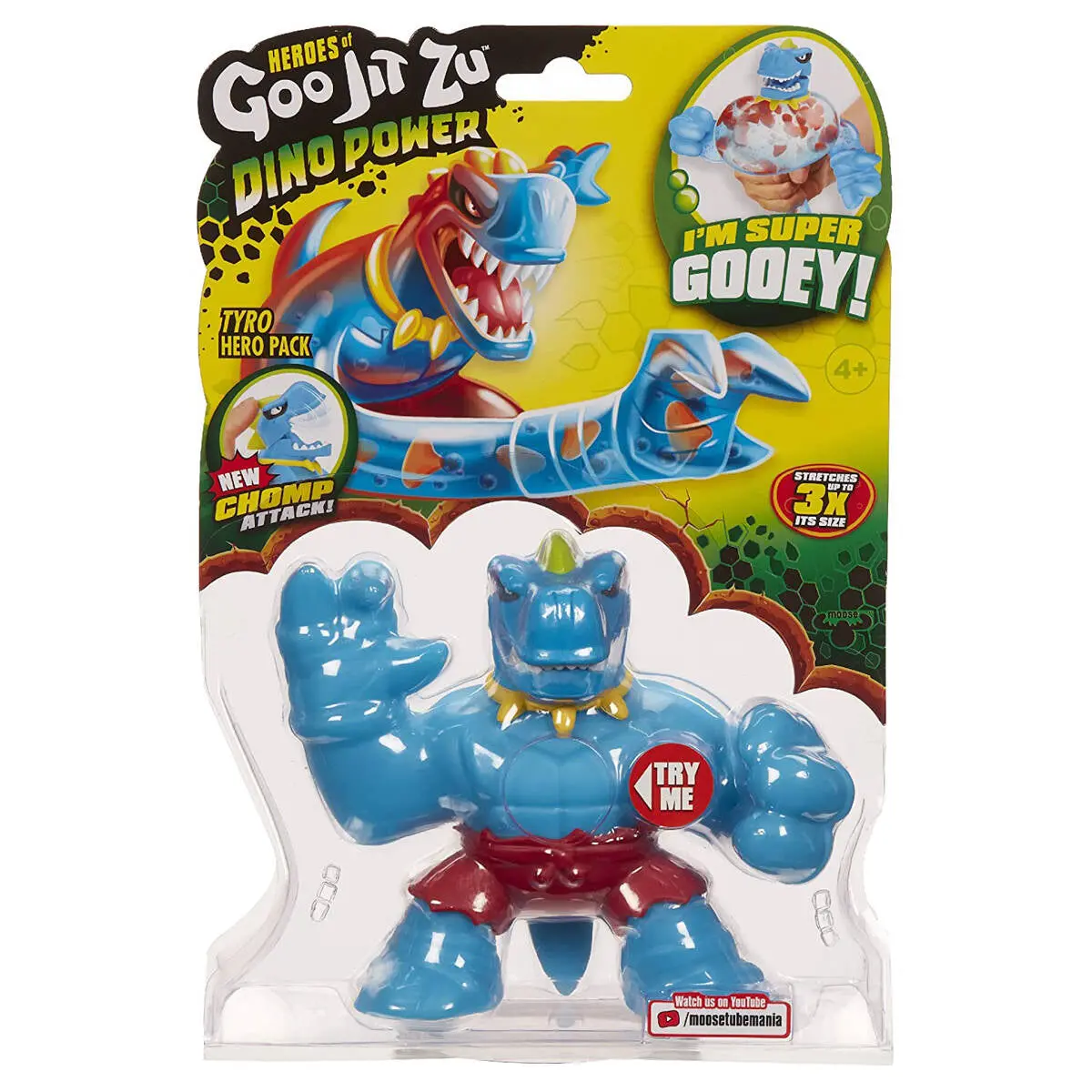 Heroes Of Goo Jit Zu Dino Power Tyro Stretch Figure 1