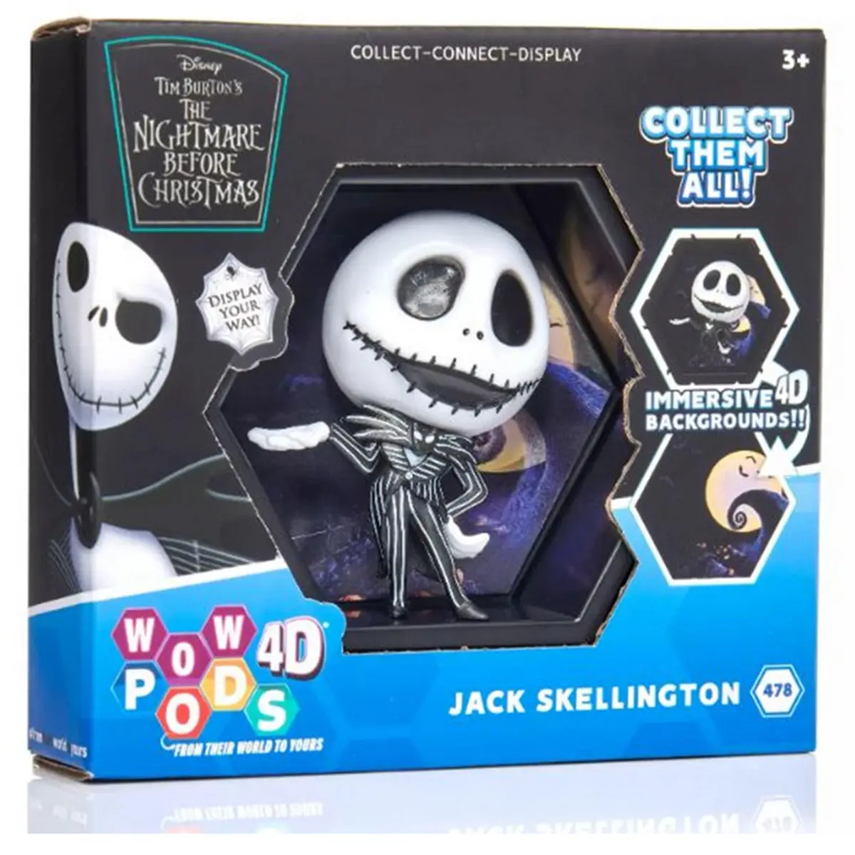 Pods 4D Disney: The Nightmare Before Christmas: Jack Skellington Figure 1