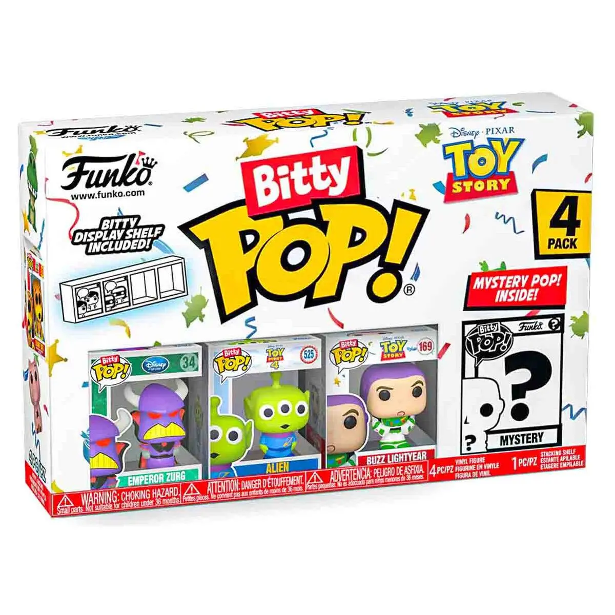 Funko Bitty Pop! Disney: Toy Story Mini Figures Series 4 (4 Pack) 1