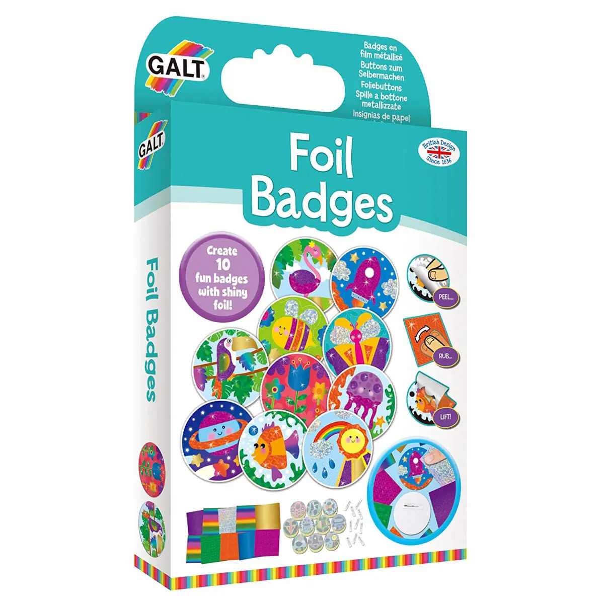 Galt Foil Badges Kit 1