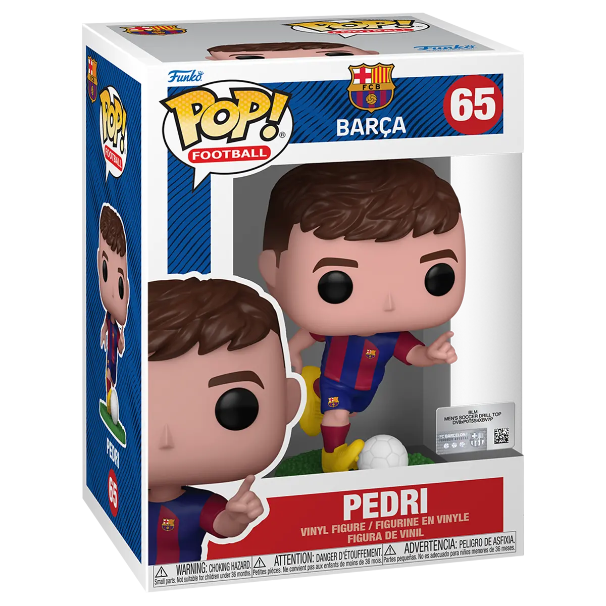 Funko Pop! Football: Barcelona Pedri Vinyl Figure #65 1