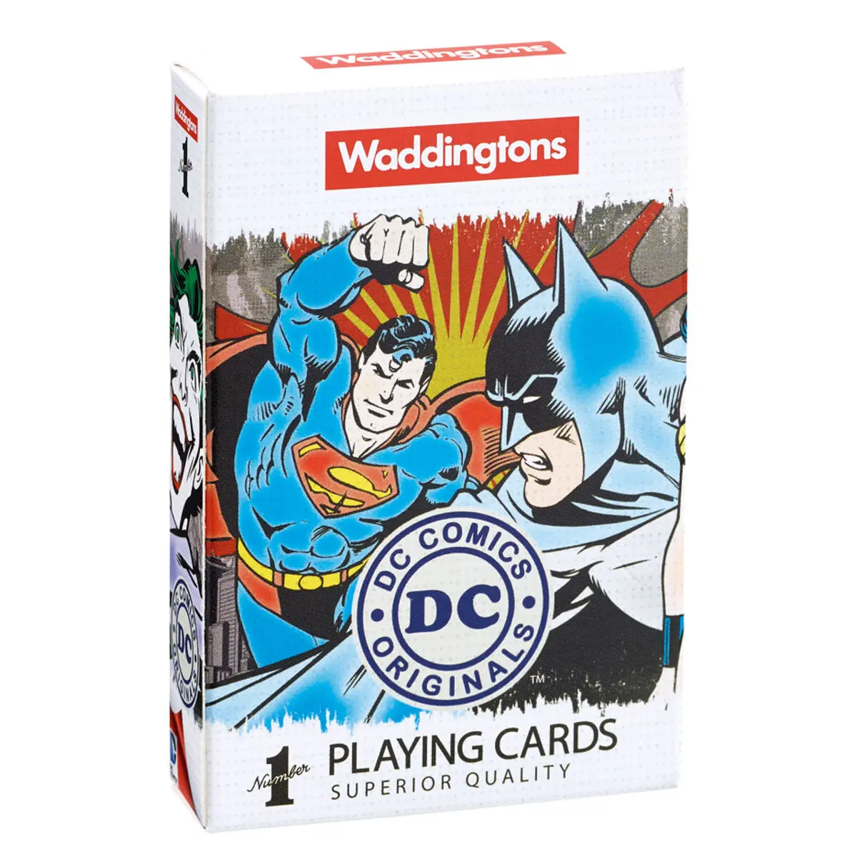 Waddingtons Dc Superheroes Retro Playing Cards 1
