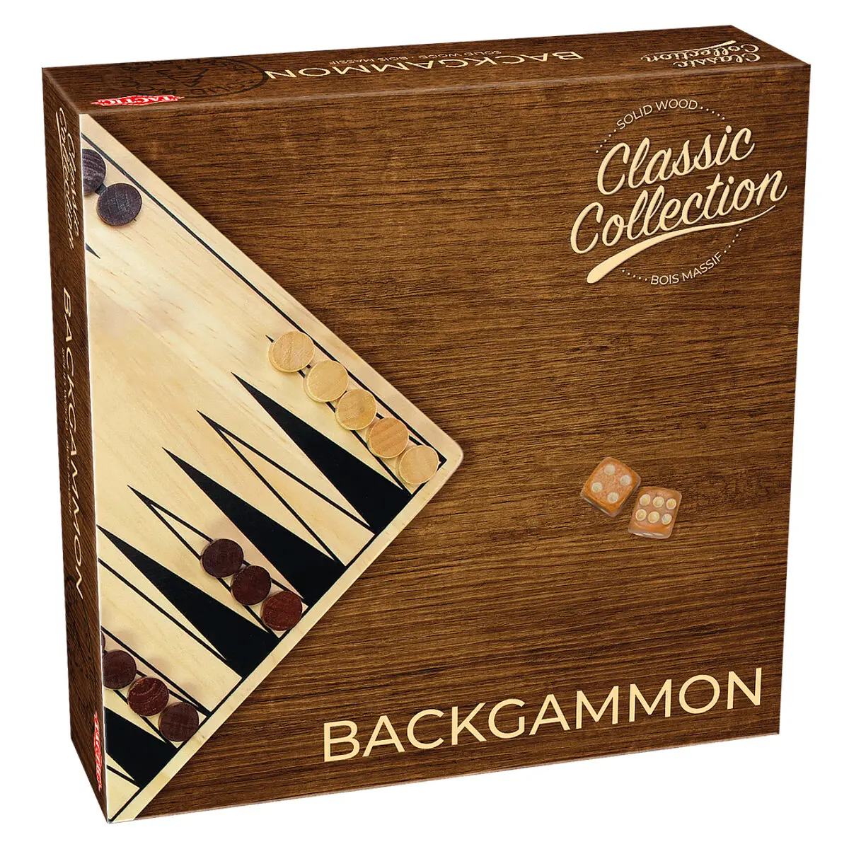 Backgammon Classic Collection Wooden Game 1