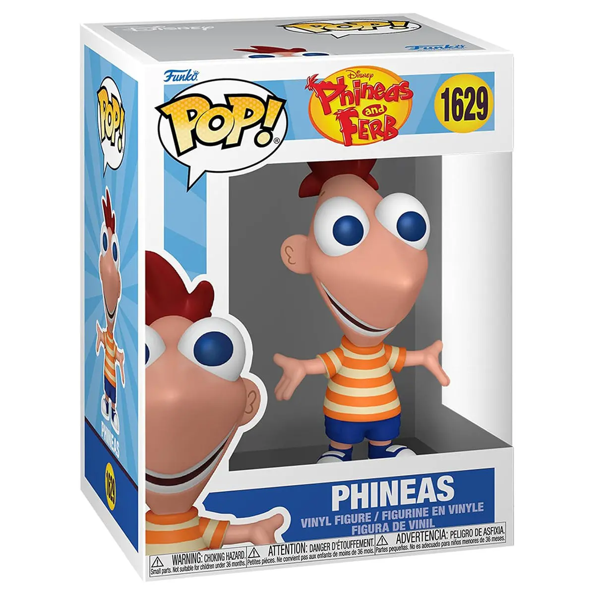 Funko Pop! Disney: Phineas And Ferb: Phineas Vinyl Figure #1629 1