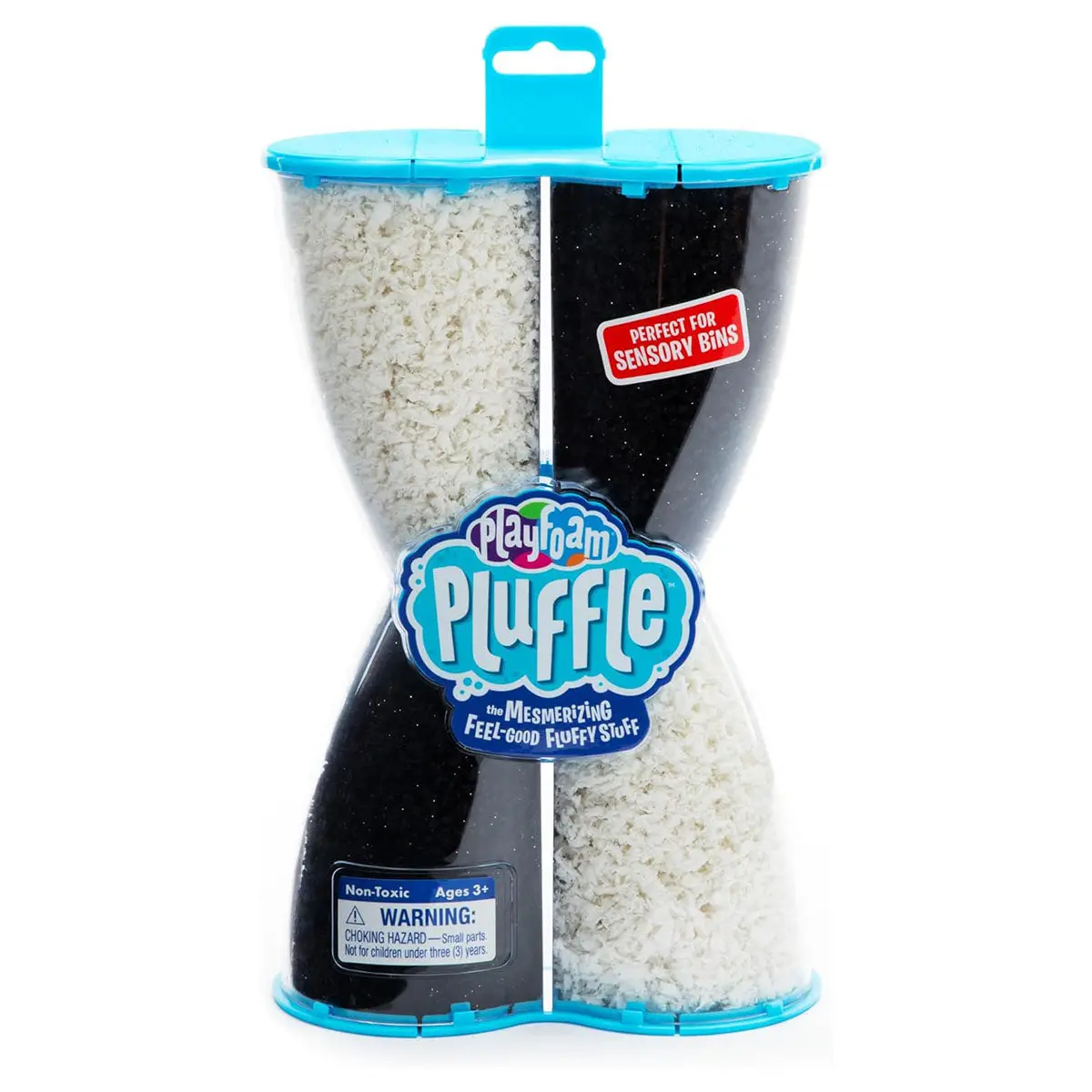 Playfoam Pluffle Twist Black & White Sensory Toy 1