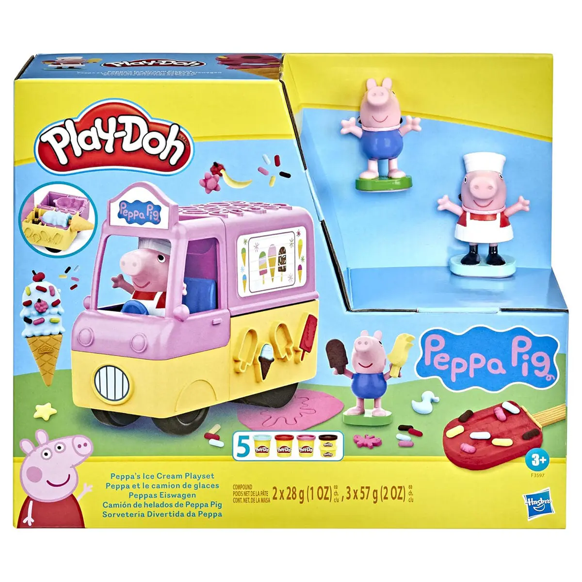Play-Doh Peppa Pig: Peppa's Ice Cream Playset 1