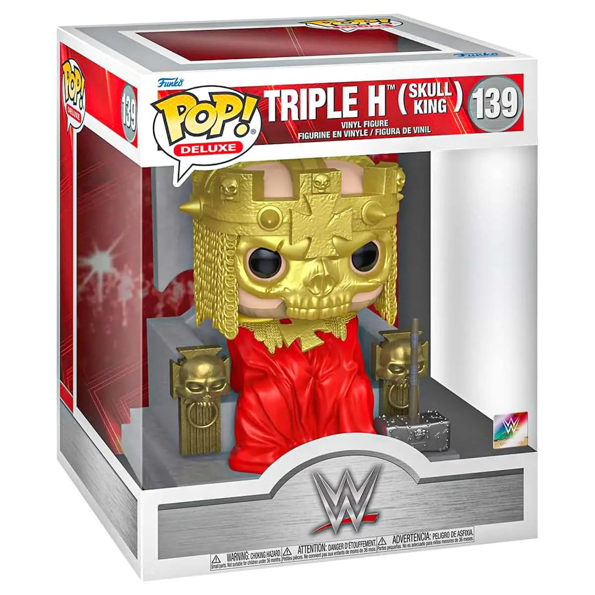 Funko Pop! Deluxe: Wwe Triple H (Skull King) Vinyl Figure #139 1
