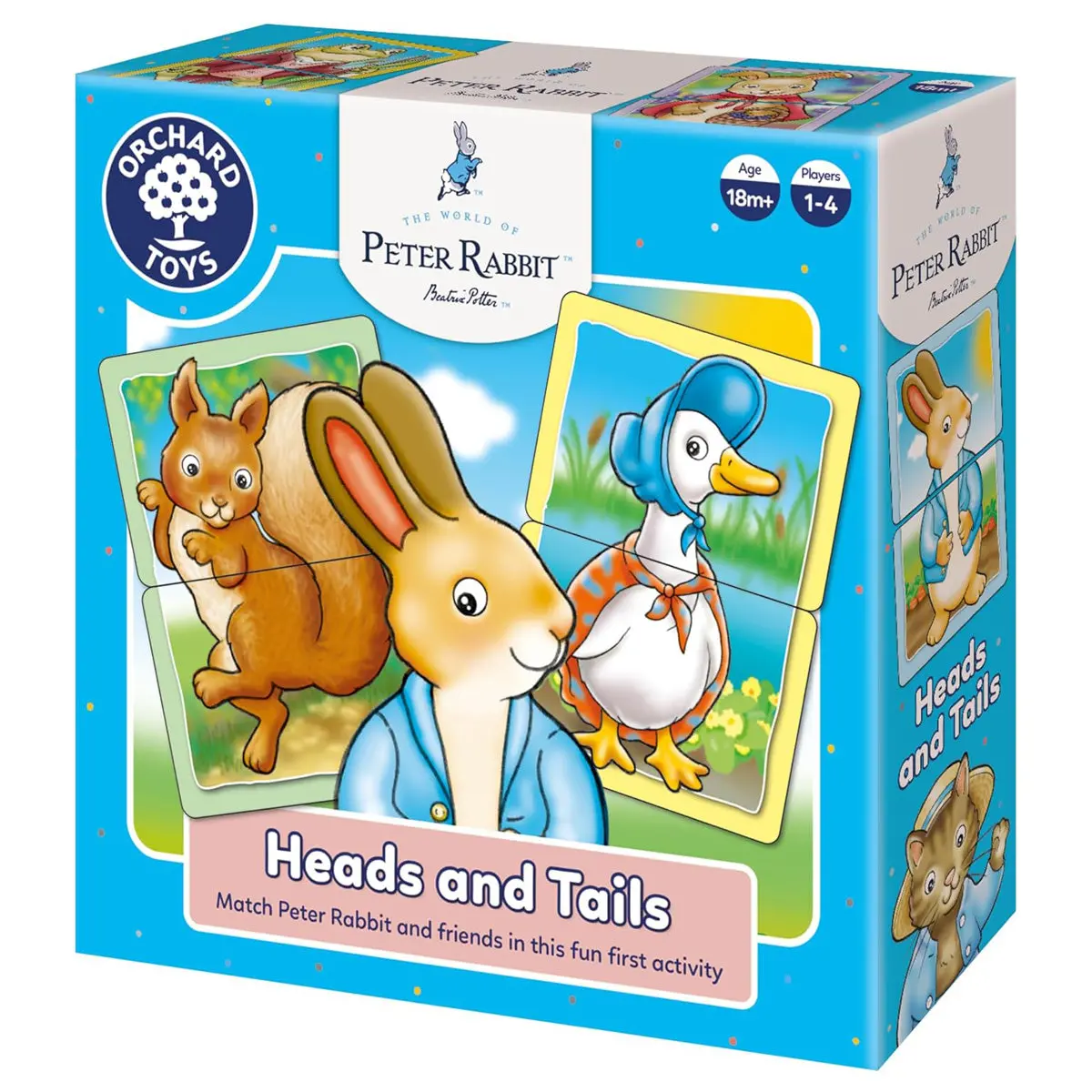 Orchard Toys Peter Rabbit Heads And Tails Game 1