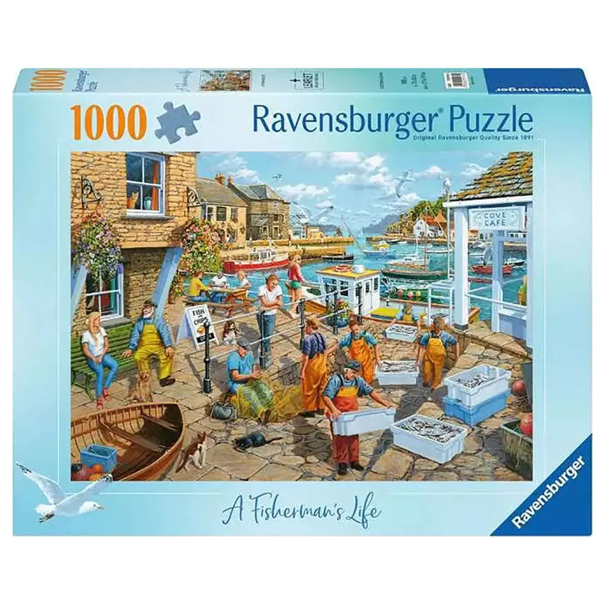 Ravensburger A Fisherman's Life 1000 Piece Jigsaw Puzzle 1