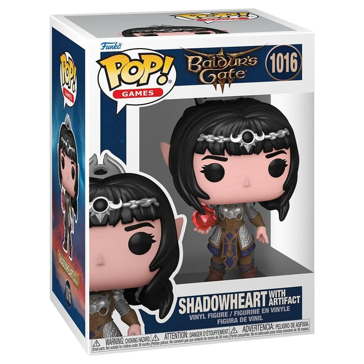 Funko Pop! Games: Baldur's Gate: Shadowheart With Artifact Vinyl Figure #1016 1