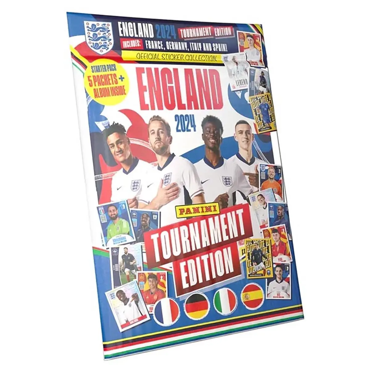 Panini England 2024: Tournament Edition Sticker Collection Starter Pack 1