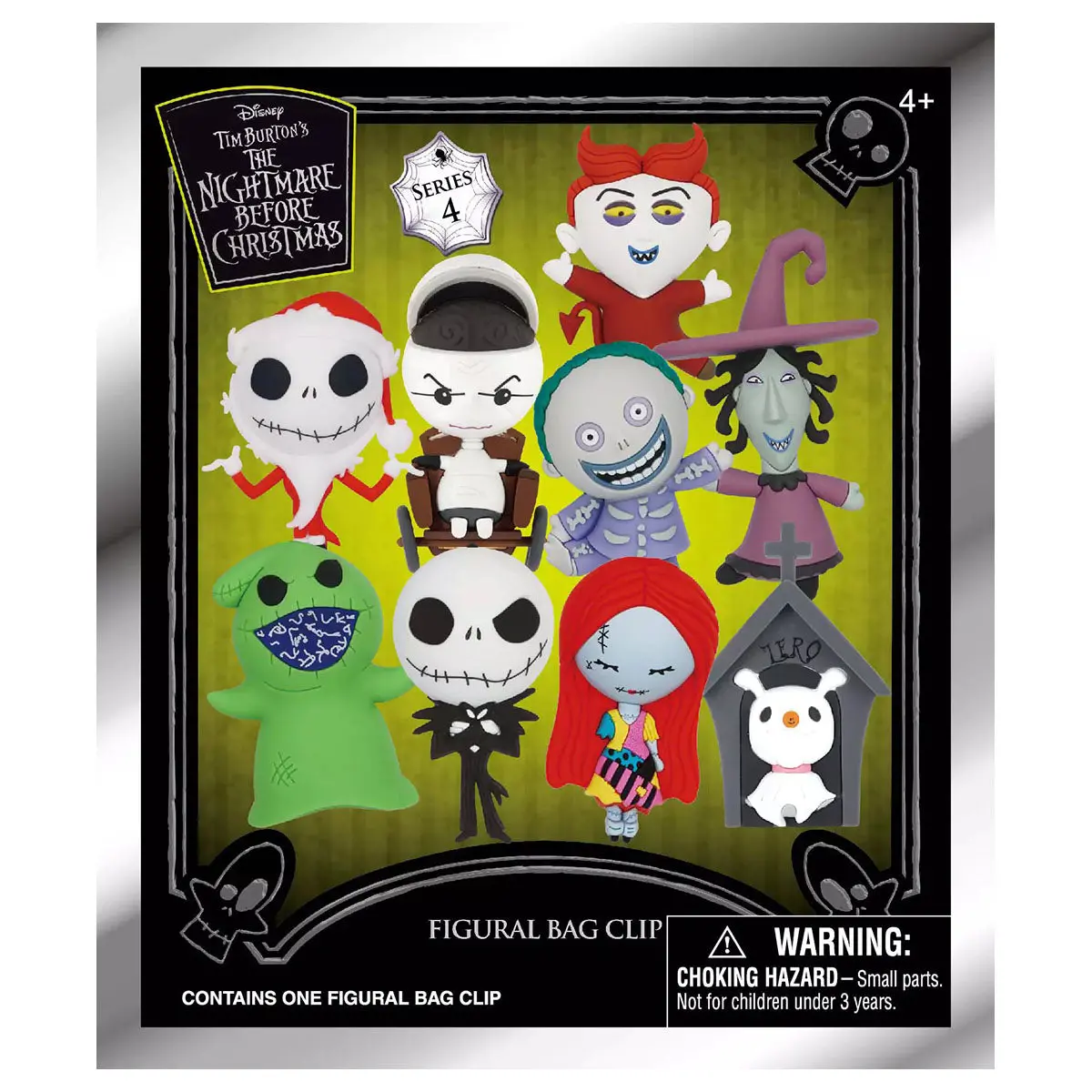 Nightmare Before Christmas Series 4 Bag Clips 1